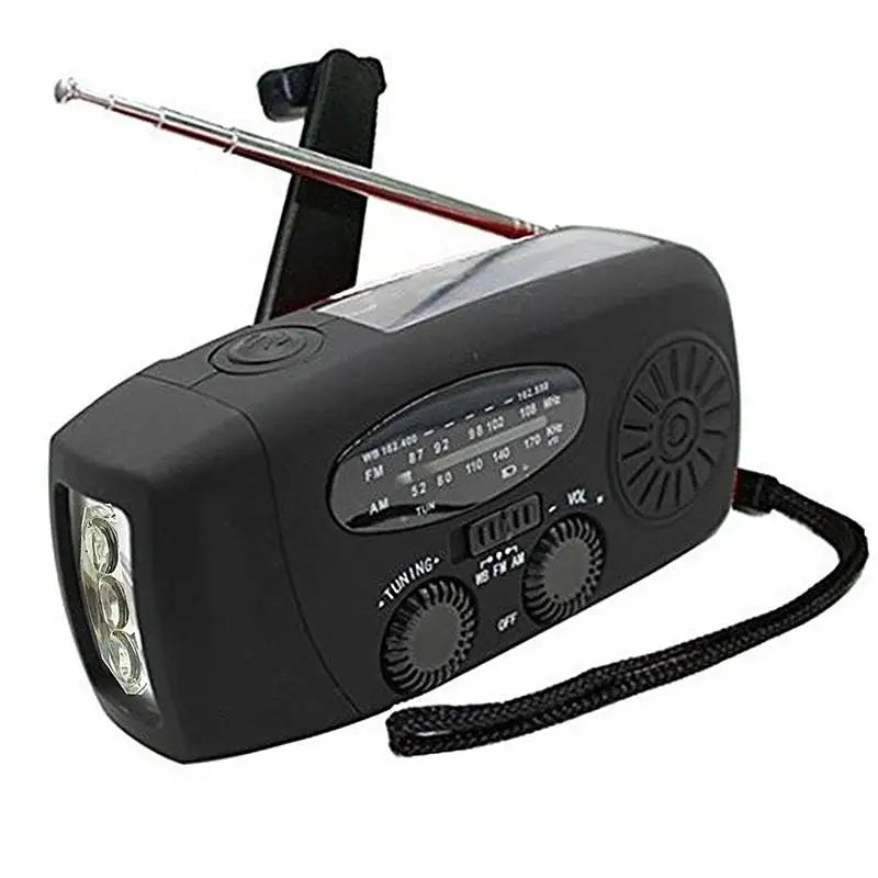 GoldenBrands™ Solar Emergency Power Radio