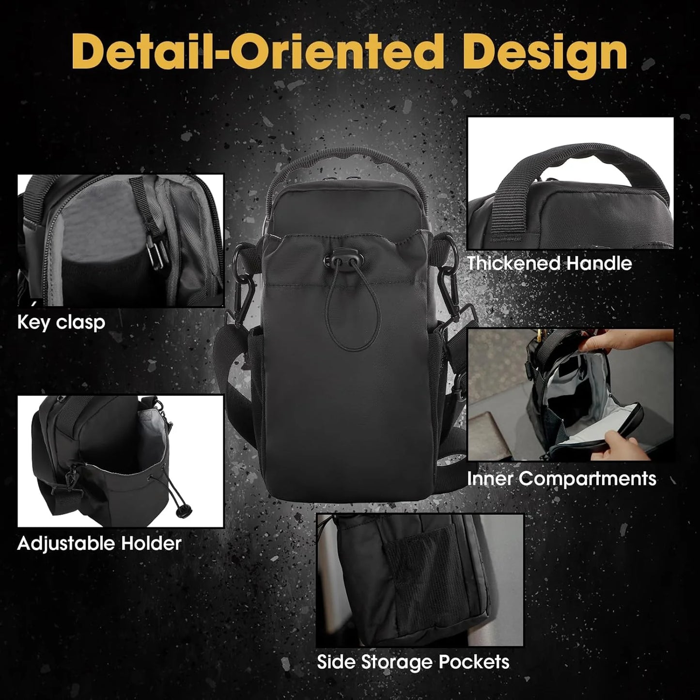 GoldenGrip™ Magnetic Gym Bag