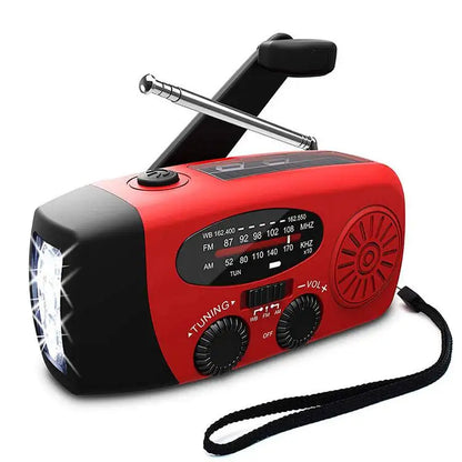 GoldenBrands™ Solar Emergency Power Radio
